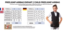 Freejump Airbag kinder veiligheidsvest